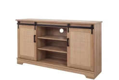 Newman KD 58.5" Rattan TV Stand - New Pacific Direct 1340014