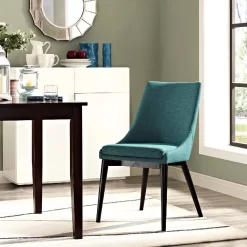 Viscount Fabric Dining Chair EEI-2227-TEA -Home Haven Deals 33 EEI 2227 TEA 3