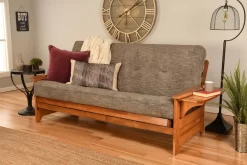 Phoenix Futon In Barbados With Handwoven Pewter Mattress - KFPHBBHWPWTLF5MD3