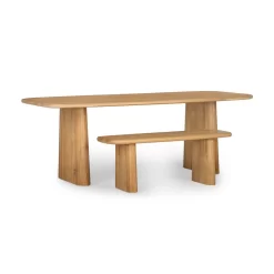 Laurel Dining Table - Natural - Union Home Furniture DIN00118 -Home Haven Deals 356 din00118 5