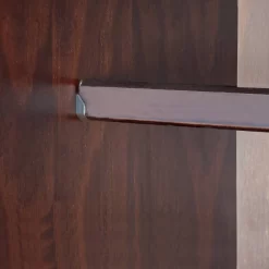 100% Solid Wood Metro 2-Door Wardrobe With Raised Panel Doors, Java - Palace Imports 7106D -Home Haven Deals 361 7106d 5