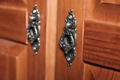 100% Solid Wood Kyle 4-Door Wardrobe, Mocha - Palace Imports 8203 -Home Haven Deals 361 8203 4