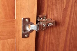 100% Solid Wood Kyle 4-Door Wardrobe, Mocha - Palace Imports 8203 -Home Haven Deals 361 8203 5