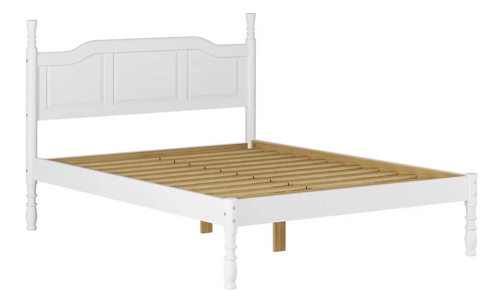 100% Solid Wood Kyle Queen Bed In White - Palace Imports 8751 1 100% Solid Wood Kyle Queen Bed In White - Palace Imports 8751