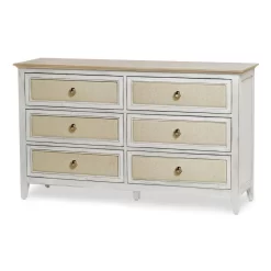 Captiva Island 6-Drawer Dresser - Sea Winds B86336-BSAND/WW