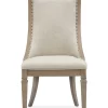 Wood Dining Arm Chair W/Upholstered Seat & Back (2/ctn) KD - Magnussen Home D4352-73