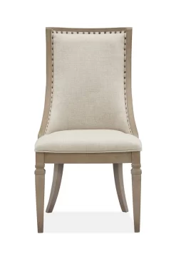 Wood Dining Arm Chair W/Upholstered Seat & Back (2/ctn) KD - Magnussen Home D4352-73