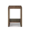 Wood Square End Table KD - Magnussen Home T5649-01