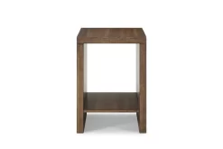 Wood Square End Table KD - Magnussen Home T5649-01