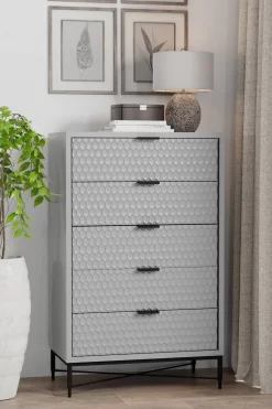 Milo Chest (Light Slate Grey) - Origins By Alpine 6300-05