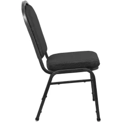 Advantage Premium Patterned Black Crown Back Banquet Chair - Flash Furniture CBMW-221 -Home Haven Deals 39 cbmw 221 2