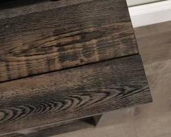 Media Fireplace (open Architect) Co In Carbon Oak - Sauder 427375