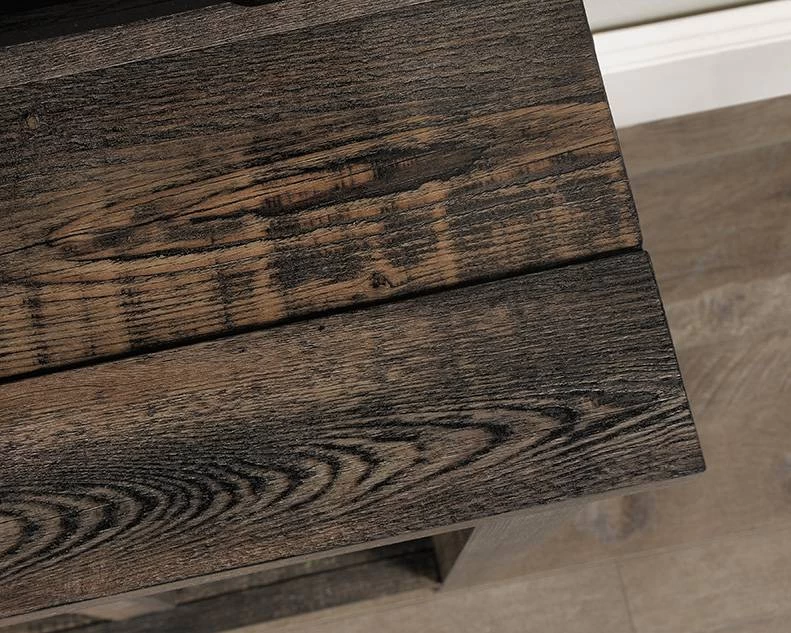 Media Fireplace (open Architect) Co In Carbon Oak - Sauder 427375