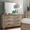 Dresser & Mirror - Liberty Furniture 439-BR-DM