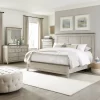 Queen Panel Bed, Dresser & Mirror, Chest - Liberty Furniture 457-BR-QPBDMC