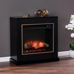Crittenly Contemporary Electric Fireplace - SEI Furniture FR1137759