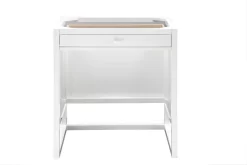 Athens 30" Countertop Unit (makeup Counter) - Glossy White - James Martin E645-DU30-GW