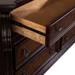 European Traditional 8 Drawer Double Dresser In Brownstone Finish - Liberty Furniture 575-BR31 -Home Haven Deals 575 br31 7