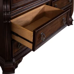 European Traditional 8 Drawer Double Dresser In Brownstone Finish - Liberty Furniture 575-BR31 -Home Haven Deals 575 br31 9