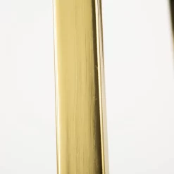 Cosmo Contemporary/Glam Dining Table In Gold Metal & Clear Tempered Glass - Lumisource DT-COSMO2 AUGL -Home Haven Deals 63 dt cosmo2augl 15