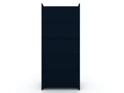 Mulberry 2.0 Sectional Modern Armoire Wardrobe Closet With 2 Drawers In Tatiana Midnight Blue - Manhattan Comfort 116GMC4 -Home Haven Deals 65 116gmc4 i