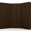 Mulberry 3.0 Sectional Modern Wardrobe Corner Closet With 4 Drawers - Set Of 3 In Brown - Manhattan Comfort 119GMC5