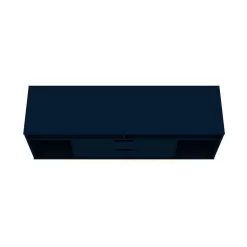 Rockefeller 62.99 TV Stand With Metal Legs And 2 Drawers In Tatiana Midnight Blue - Manhattan Comfort 65-130GMC4 -Home Haven Deals 65 130gmc4 9