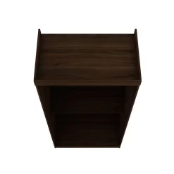 Mulberry 35.9 Open Double Hanging Modern Wardrobe Closet With 2 Hanging Rods In Brown - Manhattan Comfort 161GMC5 17 Mulberry 35.9 Open Double Hanging Modern Wardrobe Closet With 2 Hanging Rods In Brown - Manhattan Comfort 161GMC5 -Home Haven Deals 65 161gmc5 8