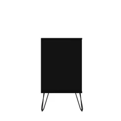 Rockefeller 5-Drawer And 6-Drawer Black Dresser Set - Manhattan Comfort 176GMC2 -Home Haven Deals 65 176gmc2 7