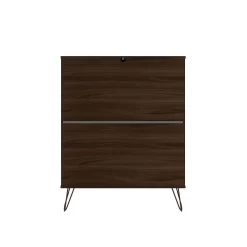 Rockefeller Brown 5-Drawer Dresser And 2-Drawer Nightstand Set - Manhattan Comfort 179GMC5 -Home Haven Deals 65 179gmc5 9