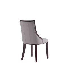 Fifth Avenue Faux Leather Dining Chair In Grey And Walnut (Set Of 2) - Manhattan Comfort DC008-GY 14 Fifth Avenue Faux Leather Dining Chair In Grey And Walnut (Set Of 2) - Manhattan Comfort DC008-GY -Home Haven Deals 65 dc008 gy 7