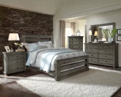 Willow Chest In Distressed Dark Gray - Progressive Furniture P600-14 -Home Haven Deals 80 p600slat
