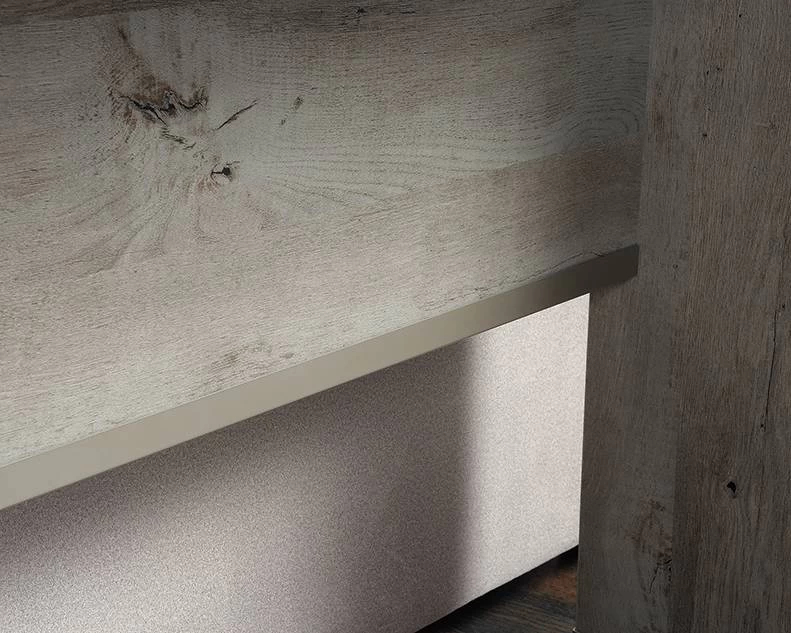 Manhattan Gate Sofa Table In Mystic Oak - Sauder 422266 5 Manhattan Gate Sofa Table In Mystic Oak - Sauder 422266 - Image 5