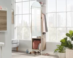 Anda Norr Entryway Storage In White - Sauder 423343