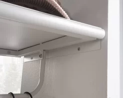 Anda Norr Entryway Storage In White - Sauder 423343 -Home Haven Deals 85 423343 5