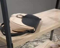 North Avenue Wardrobe Rack In Charter Oak - Sauder 425171 -Home Haven Deals 85 425171 4