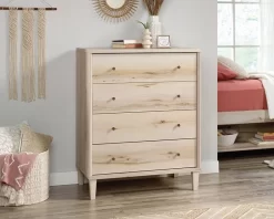 Willow Place 4 Drawer Chest In Pacific Maple - Sauder 425267