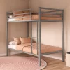 Twin Over Twin Bunk Bed In Gray - Sauder 430362