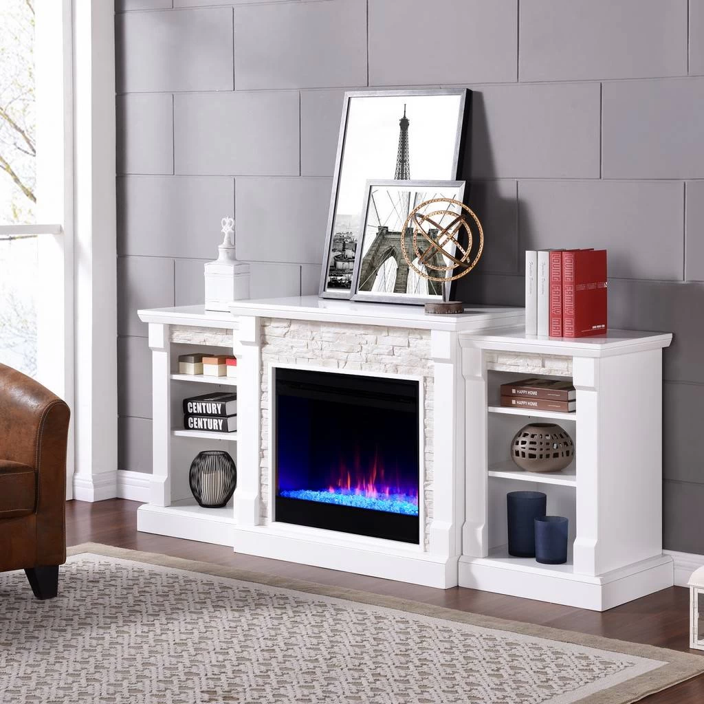 23” Color Changing Electric Firebox W/ Remote Control - SEI Furniture FA5523 3 23” Color Changing Electric Firebox W/ Remote Control - SEI Furniture FA5523 - Image 3