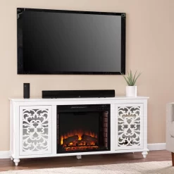 Maldina Electric Fireplace W/ Media Storage - SEI Furniture FE1154556