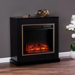 Crittenly Contemporary Electric Fireplace - SEI Furniture FP1137759