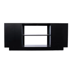 Delgrave Media Console W/ Storage - Black - SEI Furniture MS1224756 -Home Haven Deals 87 ms1224756 4
