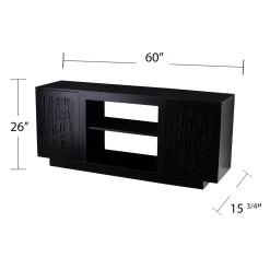 Delgrave Media Console W/ Storage - Black - SEI Furniture MS1224756 -Home Haven Deals 87 ms1224756 7