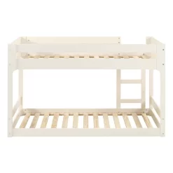 Walker Edison Winslow Jr Twin Over Twin Mod Bunk Bed - White - Walker Edision BWJRTOTWLWH 13 Walker Edison Winslow Jr Twin Over Twin Mod Bunk Bed - White - Walker Edision BWJRTOTWLWH -Home Haven Deals 93 bwjrtotwlwh 4 1