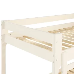 Walker Edison Winslow Jr Twin Over Twin Mod Bunk Bed - White - Walker Edision BWJRTOTWLWH 15 Walker Edison Winslow Jr Twin Over Twin Mod Bunk Bed - White - Walker Edision BWJRTOTWLWH -Home Haven Deals 93 bwjrtotwlwh 6 1