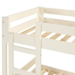 Walker Edison Winslow Jr Twin Over Twin Mod Bunk Bed - White - Walker Edision BWJRTOTWLWH 16 Walker Edison Winslow Jr Twin Over Twin Mod Bunk Bed - White - Walker Edision BWJRTOTWLWH -Home Haven Deals 93 bwjrtotwlwh 7 1
