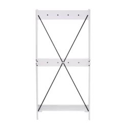 Walker Edison Rustic Solid Wood Hall Tree With Shoe Storage – White Wash - Walker Edision HT68FRAWW 11 Walker Edison Rustic Solid Wood Hall Tree With Shoe Storage – White Wash - Walker Edision HT68FRAWW -Home Haven Deals 93 ht68fraww 4