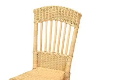 Baxton Studio Barito Modern Bohemian Natural Brown Rattan Dining Chair - Wholesale Interiors Barito-Rattan-DC -Home Haven Deals 95 barito rattan dc 6