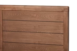 Baxton Studio Gabriela Rustic Modern Dark Grey Fabric & Ash Walnut Brown Finished Wood Full Size Platform Bed - Wholesale Interiors Gabriela-Dark Grey/Ash Walnut-Full -Home Haven Deals 95 gabriela dark grey ash walnut full 7