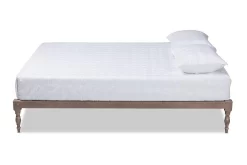 Baxton Studio Iseline Modern Antique Oak Finished Wood Full Size Platform Bed Frame - Wholesale Interiors MG0001-Antique Oak-Full 12 Baxton Studio Iseline Modern Antique Oak Finished Wood Full Size Platform Bed Frame - Wholesale Interiors MG0001-Antique Oak-Full -Home Haven Deals 95 mg0001 antiqueoak full 3